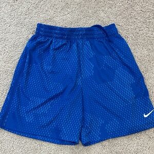 Nike Blue Dri-FIT Athletic Shorts